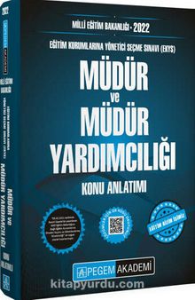 2022 EKYS Milli Eğitim Bakanlığı Müdür ve Müdür Yardımcılığı Konu Anlatımı kitap kapağı