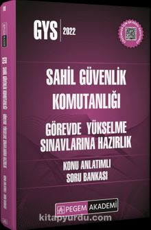 2022 Sahil Güvenlik Komutanlığı Görevde Yükselme Sınavlarına Hazırlık Konu Anlatımlı Soru Bankası kitap kapağı