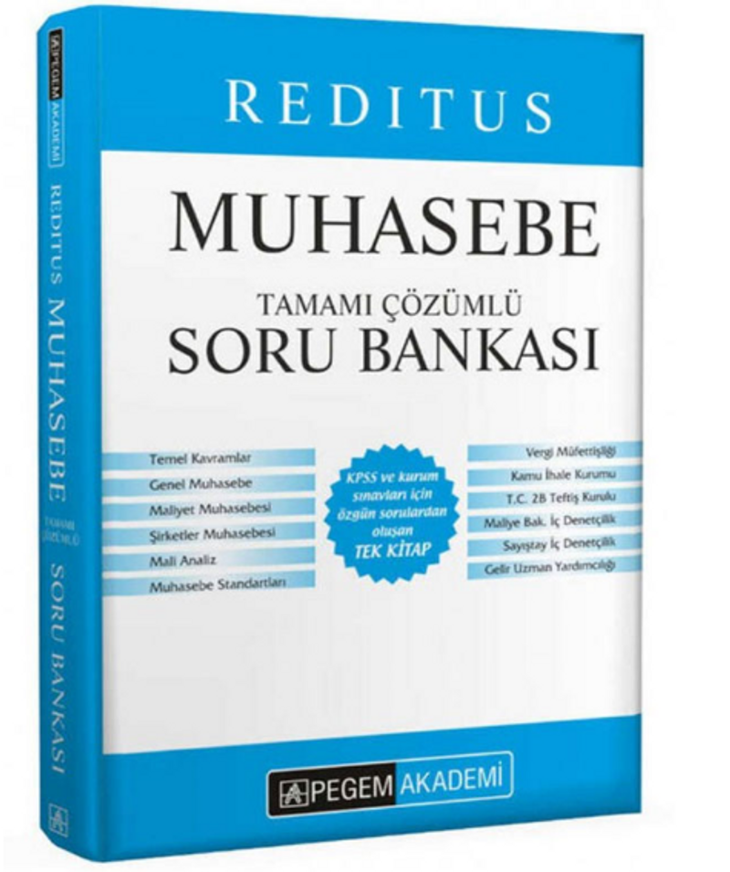 KPSS A Grubu Muhasebe Soru Bankası kitap kapağı