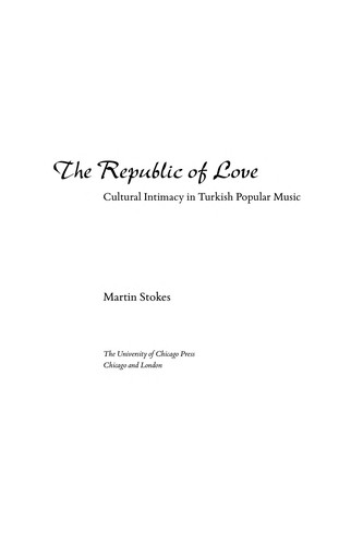 The Republic of Love kitap kapağı