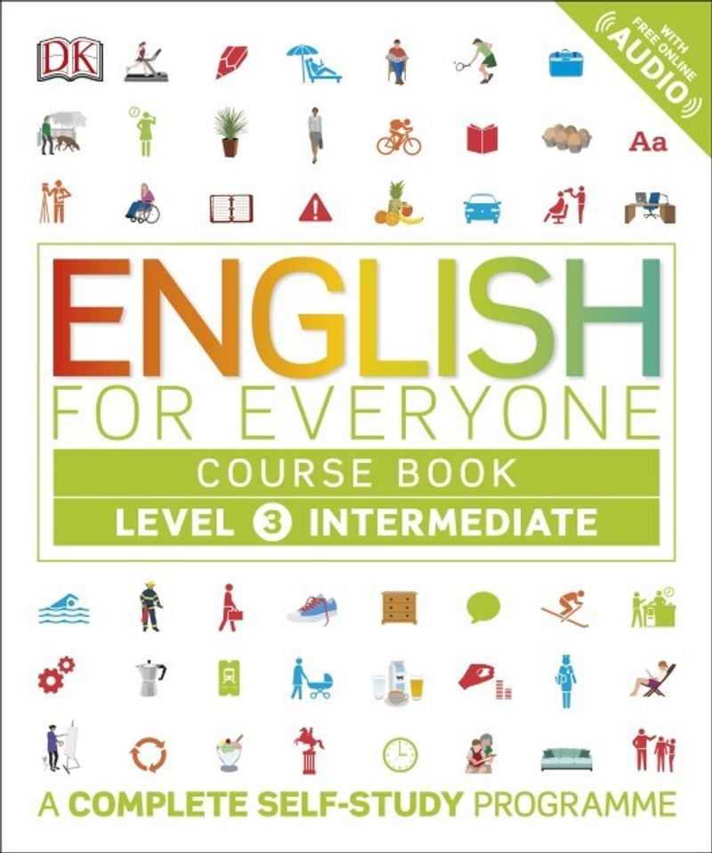 English for Everyone Level 3 Intermediate (Course Book) kitap kapağı