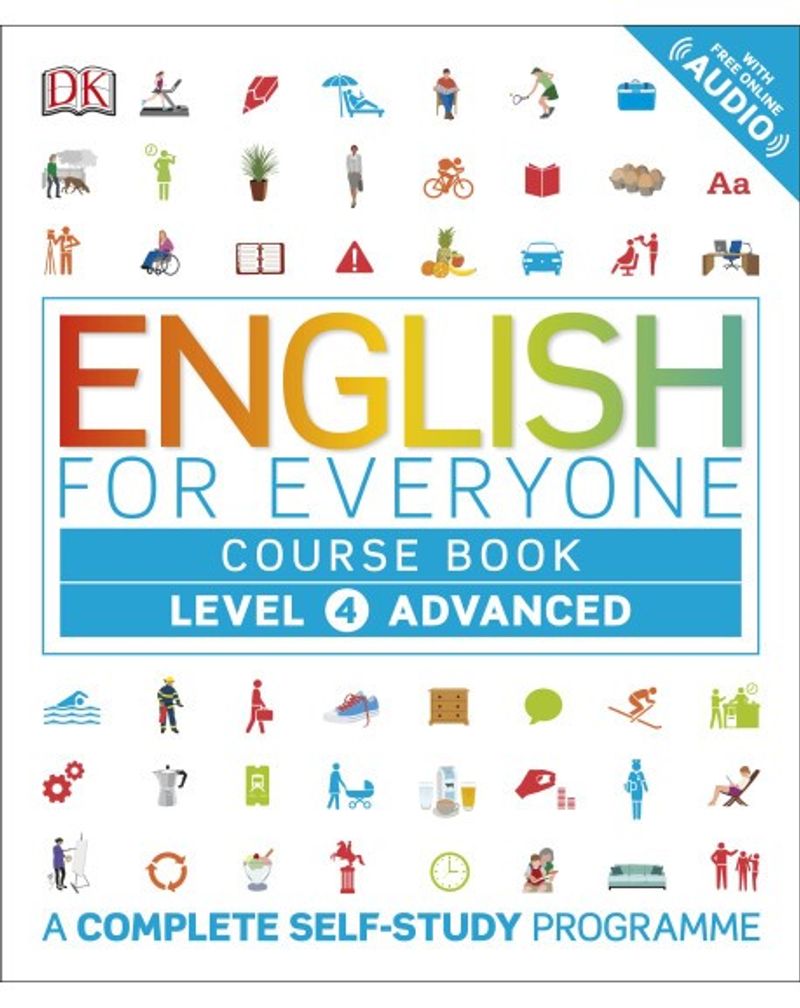 English for Everyone Level 4 Advanced (Course Book) kitap kapağı