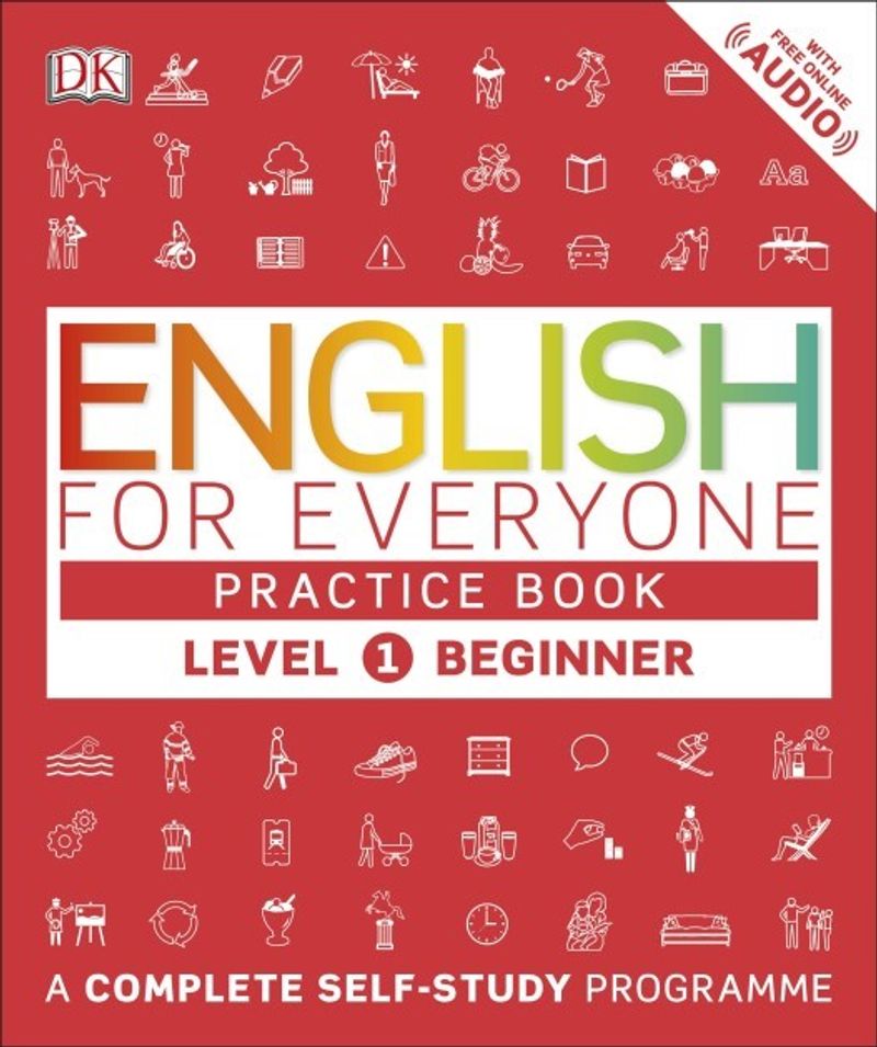 English for Everyone Level 1 Beginner (Practice Book) kitap kapağı