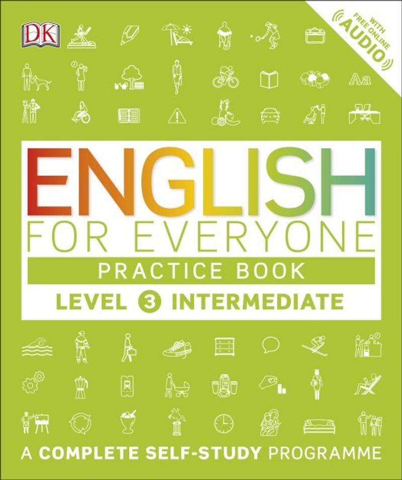 English for Everyone Level 3 Intermediate (Practice Book) kitap kapağı