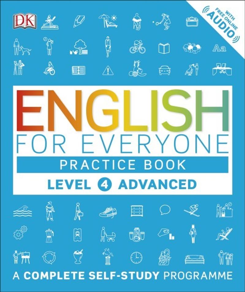 English for Everyone Level 4 Advanced (Practice Book) kitap kapağı