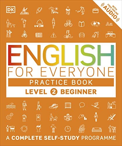 English for Everyone Level 2 Beginner (Practice Book) kitap kapağı