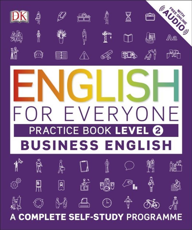 English for Everyone Business English Level 2 Practice Book kitap kapağı