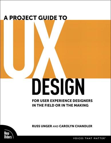 A Project Guide to UX Design kitap kapağı