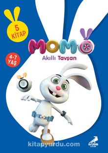 Akıllı Tavşan Momo (5 Kitap) kitap kapağı