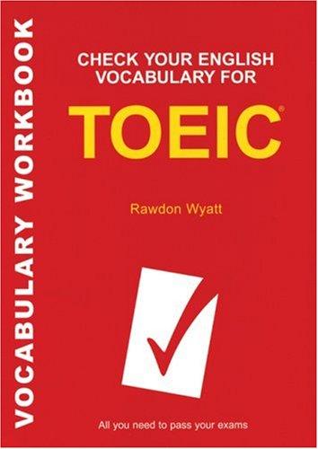TOEIC Check Your English Vocabulary For kitap kapağı