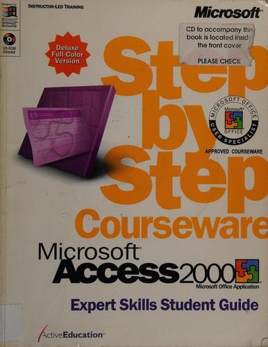 Microsoft Access 2000 Step by Step Courseware Trainer Pack kitap kapağı