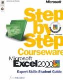 Microsoft Excel 2000 Step by Step Courseware Expert Skills Class Pack kitap kapağı