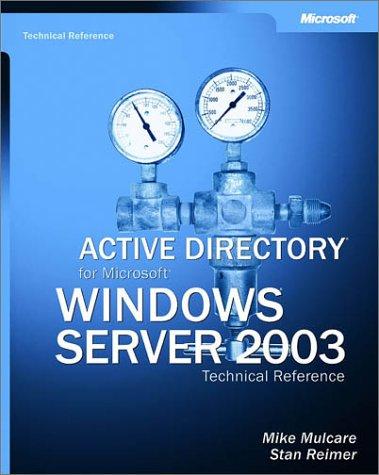 Active Directory® for Microsoft® Windows® Server 2003 Technical Reference kitap kapağı