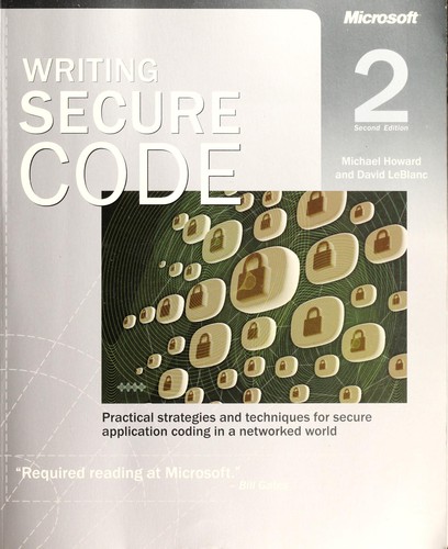 Writing Secure Code, Second Edition kitap kapağı