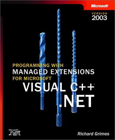 Programming with Managed Extensions for Microsoft® Visual C++® .NET-Version 2003 kitap kapağı