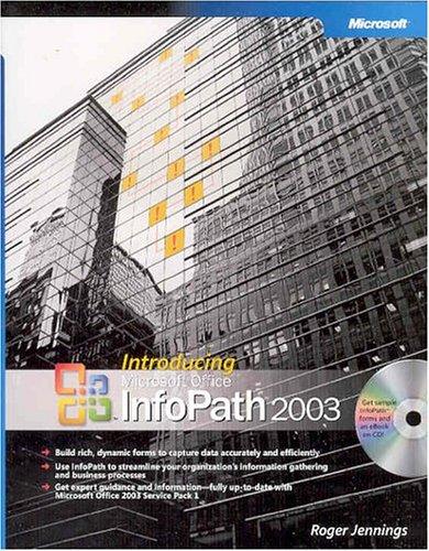 Introducing Microsoft Office InfoPath 2003 kitap kapağı