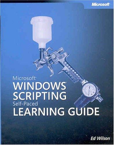 Microsoft Windows Scripting Self-Paced Learning Guide kitap kapağı