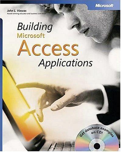 Building Microsoft® Access Applications kitap kapağı