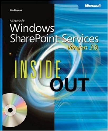 Windows® SharePoint® Services 3.0 Inside Out kitap kapağı