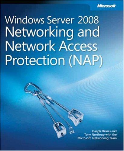 Windows Server® 2008 Networking and Network Access Protection (NAP) kitap kapağı