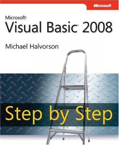 Microsoft® Visual Basic® 2008 Step by Step kitap kapağı
