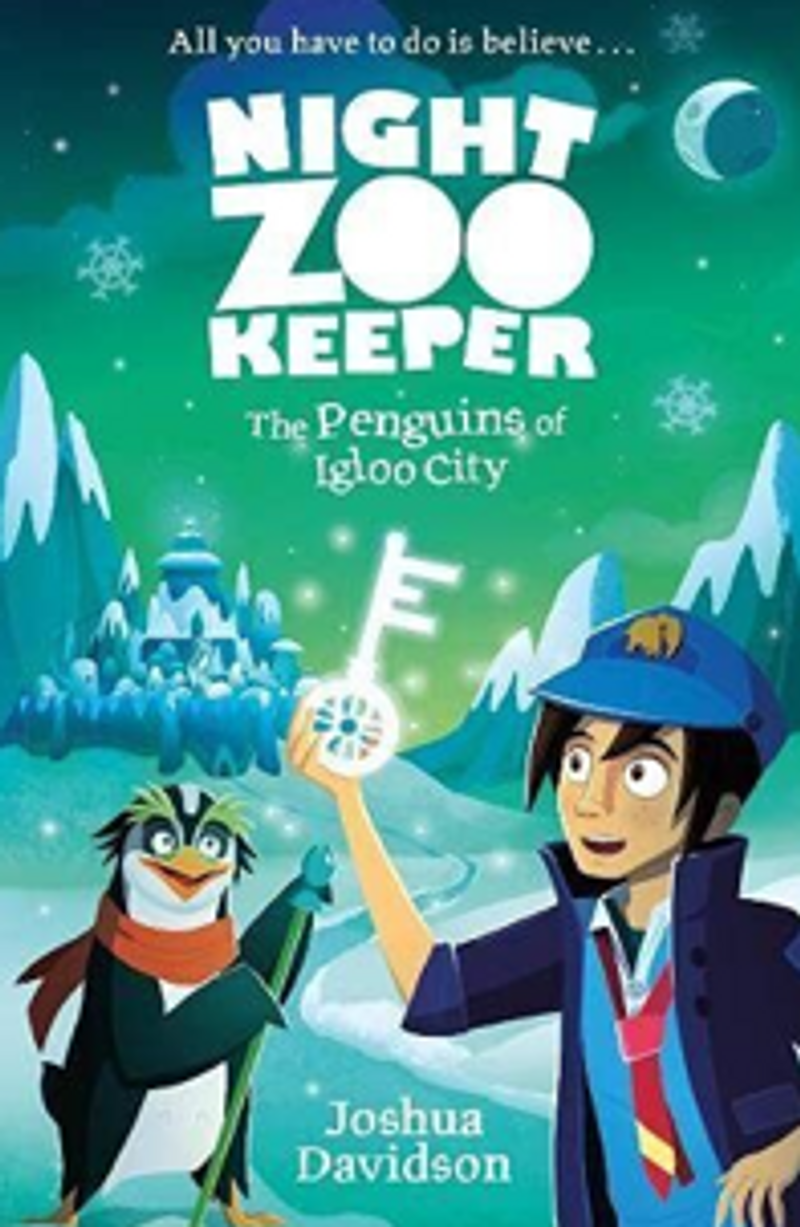 The Penguins of Igloo City Night Zookeeper Paperback kitap kapağı