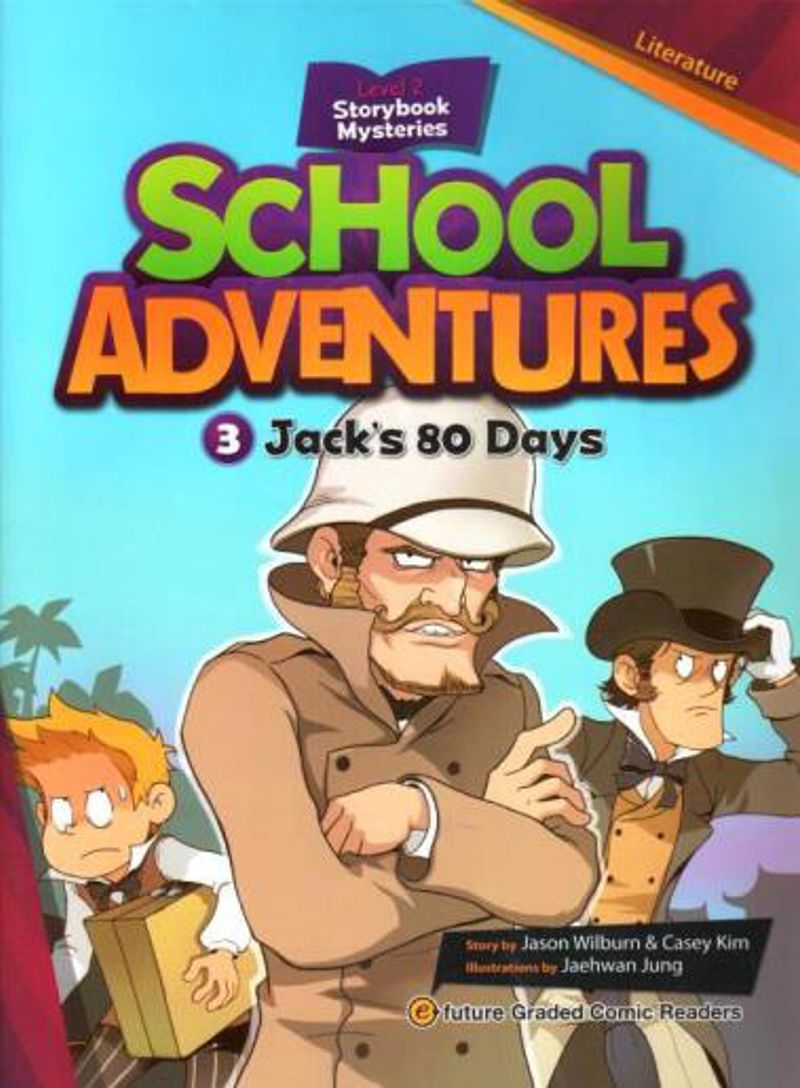 Jack's 80 Days +CD (School Adventures 2) kitap kapağı