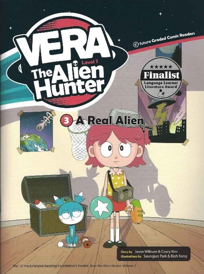 A Real Alien +CD (Vera the Alien Hunter 1) kitap kapağı