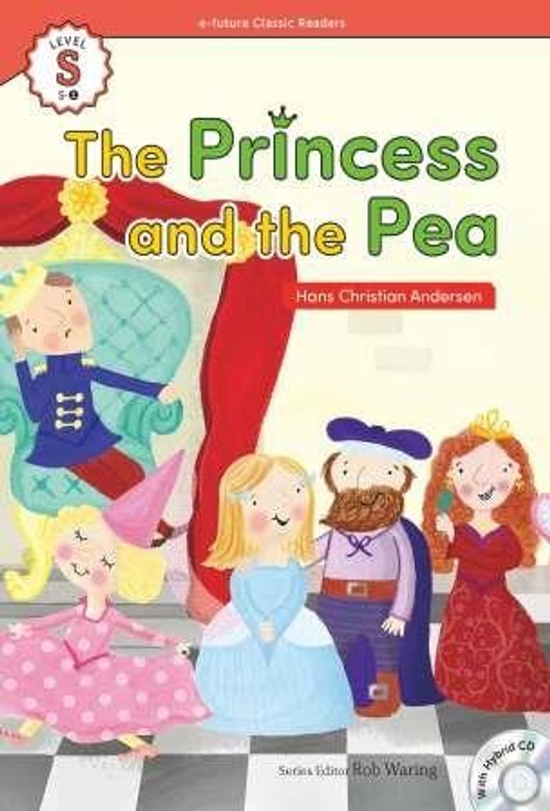 The Princess and the Pea +Hybrid CD (eCR Starter) kitap kapağı