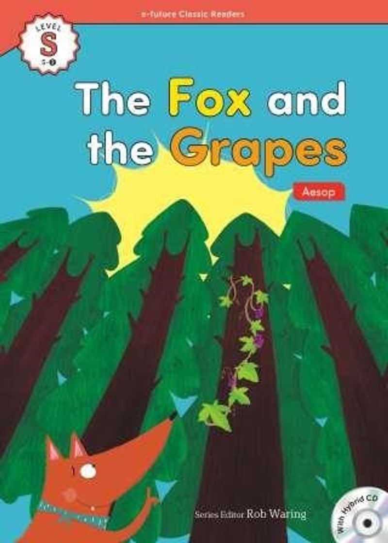 The Fox and the Grapes +Hybrid CD (eCR Starter) kitap kapağı