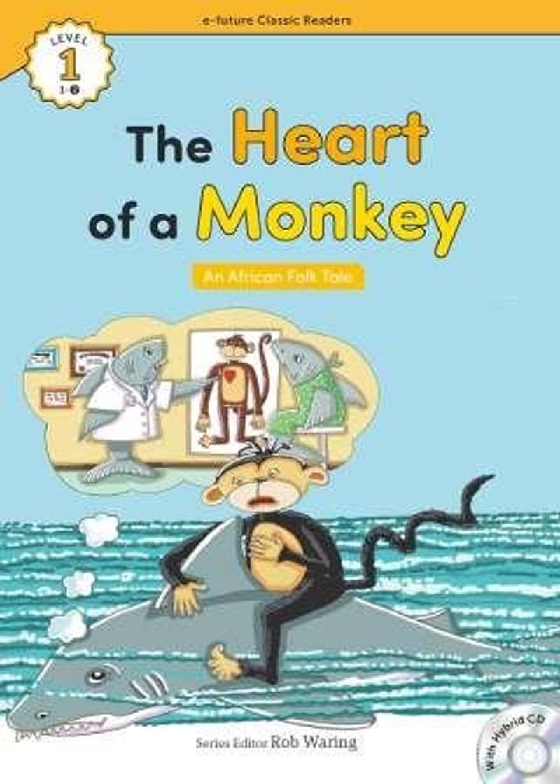 The Heart of a Monkey +Hybrid CD (eCR Level 1) kitap kapağı