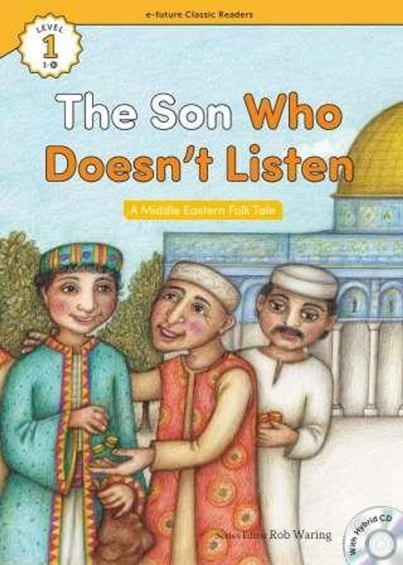 The Son Who Doesn't Listen +Hybrid CD (eCR Level 1) kitap kapağı