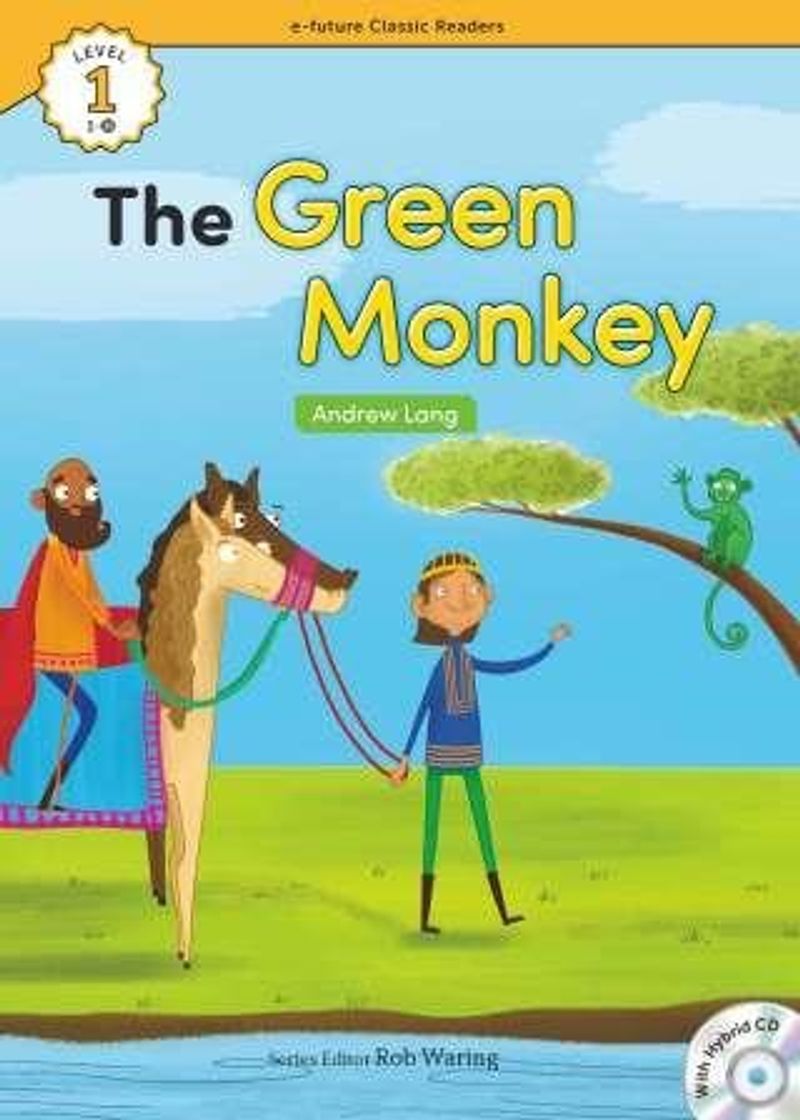 The Green Monkey +Hybrid CD (eCR Level 1) kitap kapağı