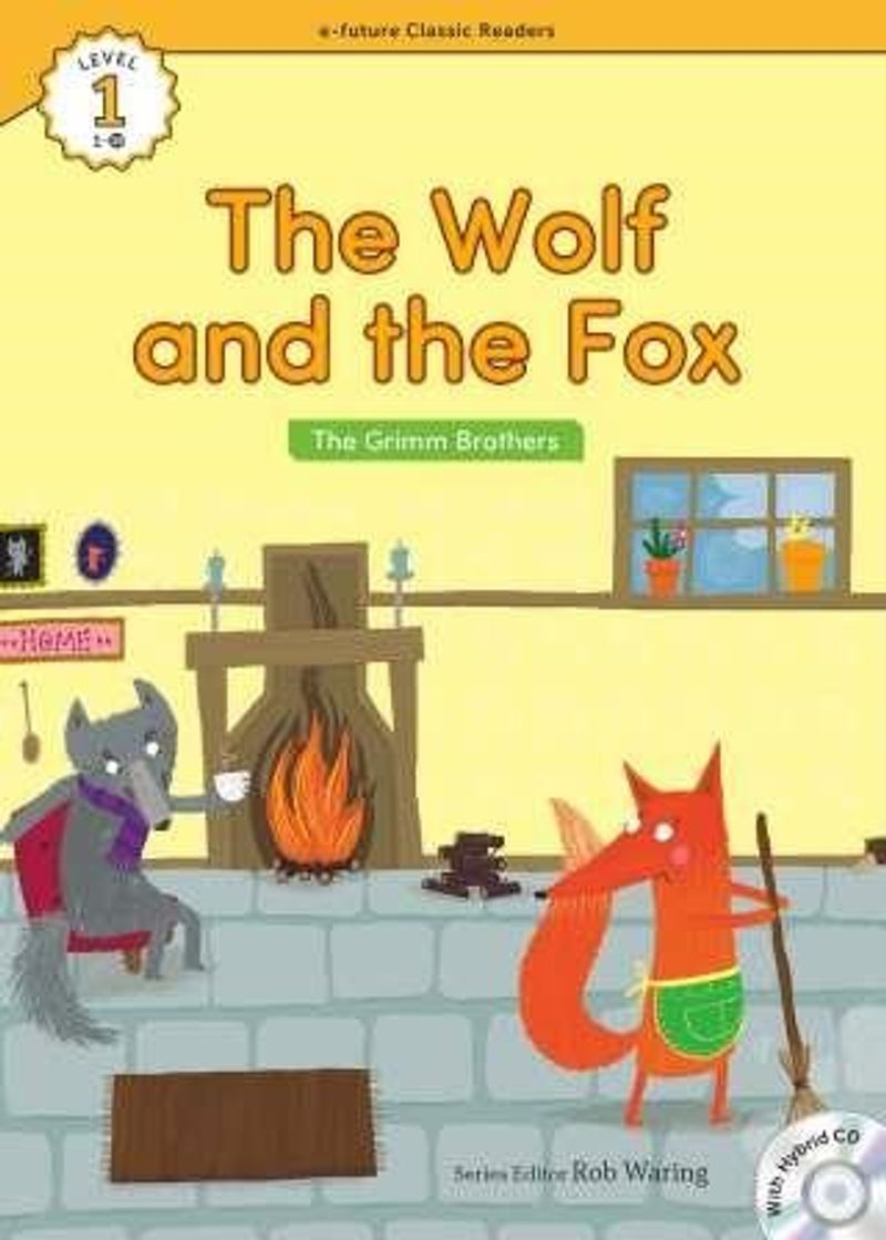 The Wolf and the Fox +Hybrid CD (eCR Level 1) kitap kapağı