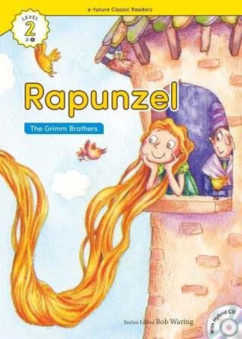 Rapunzel +Hybrid CD (eCR Level 2) kitap kapağı