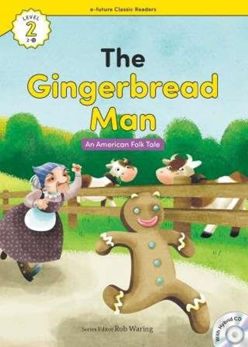 The Gingerbread Man +Hybrid CD (eCR Level 2) kitap kapağı