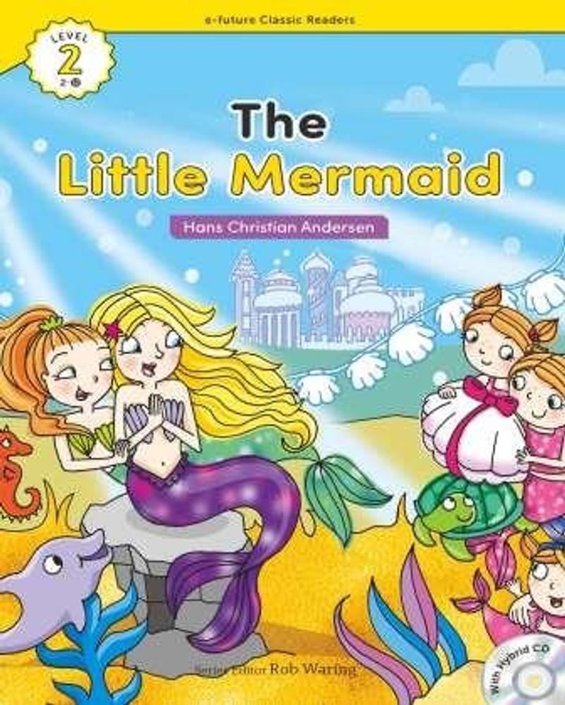 The Little Mermaid +Hybrid CD (eCR Level 2) kitap kapağı