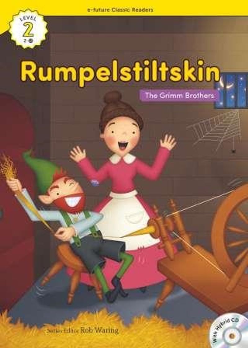 Rumpelstiltskin +Hybrid CD (eCR Level 2) kitap kapağı