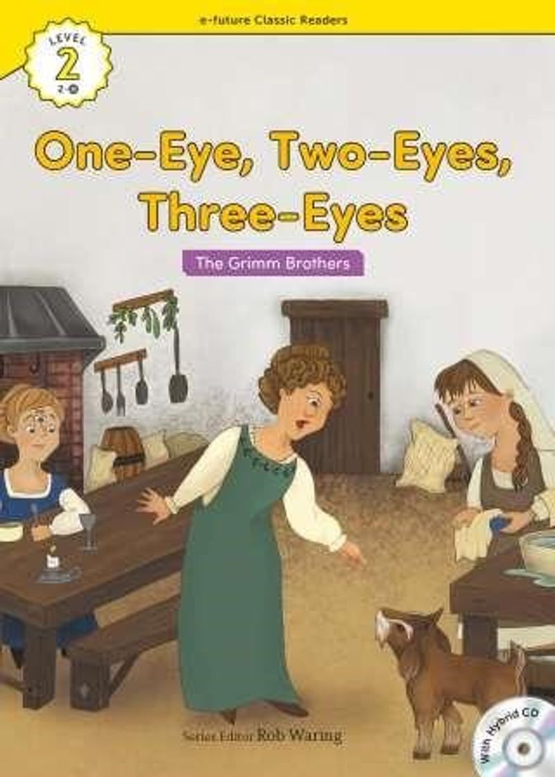 One-Eye, Two-Eyes, Three-Eyes +Hybrid CD (eCR Level 2) kitap kapağı