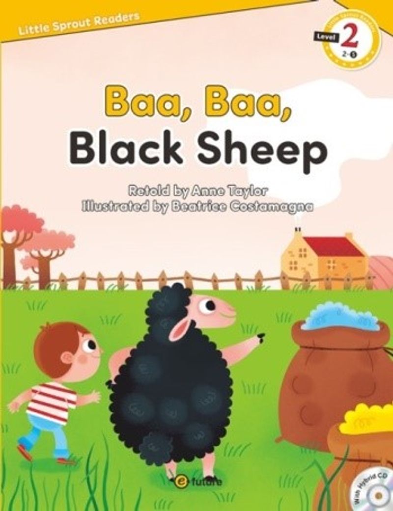 Baa, Baa, Black Sheep +Hybrid CD (LSR.2) kitap kapağı