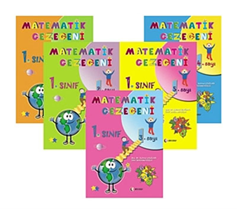 Matematik Gezegeni 1. Sınıf (5 Kitap Takım) kitap kapağı