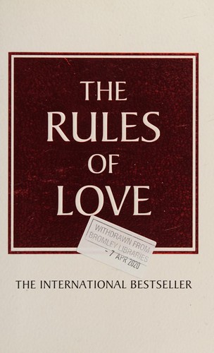 The Rules of Love kitap kapağı