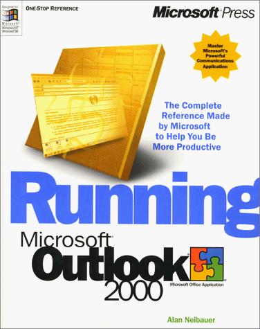 Running Microsoft Outlook 2000 kitap kapağı