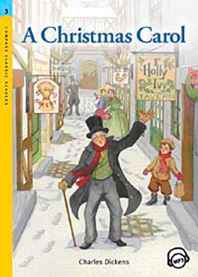 A Christmas Carol +MP3 CD (Level 3- Classic Readers) kitap kapağı