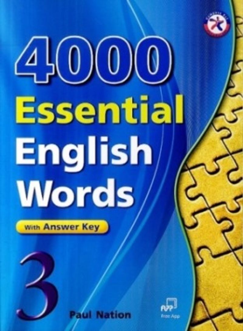4000 Essential English Words 3 with Answer Key-İngilizce'de 4000 Temel Kelime kitap kapağı