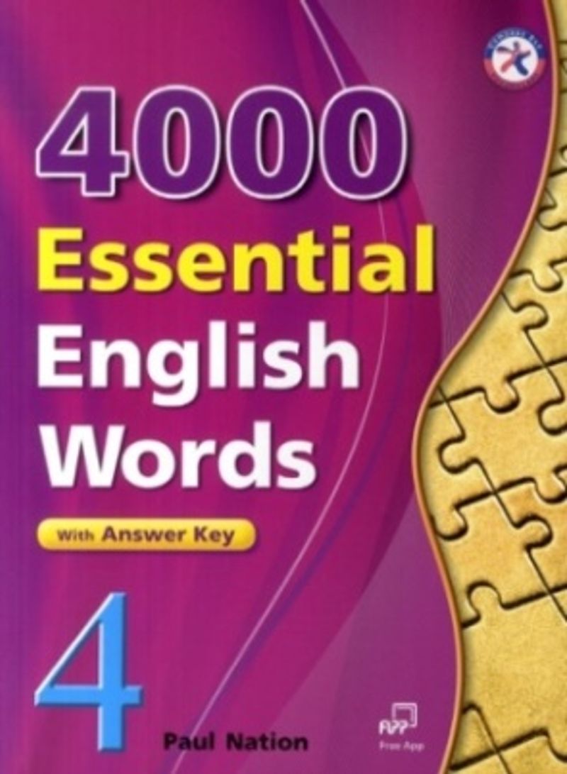 4000 Essential English Words 4 with Answer Key-İngilizce'de 4000 Temel Kelime kitap kapağı
