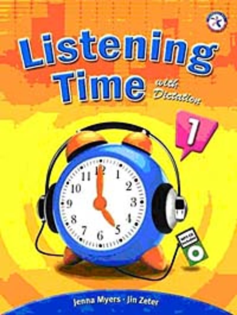Listening Time 1 with Dictation +MP3 CD kitap kapağı