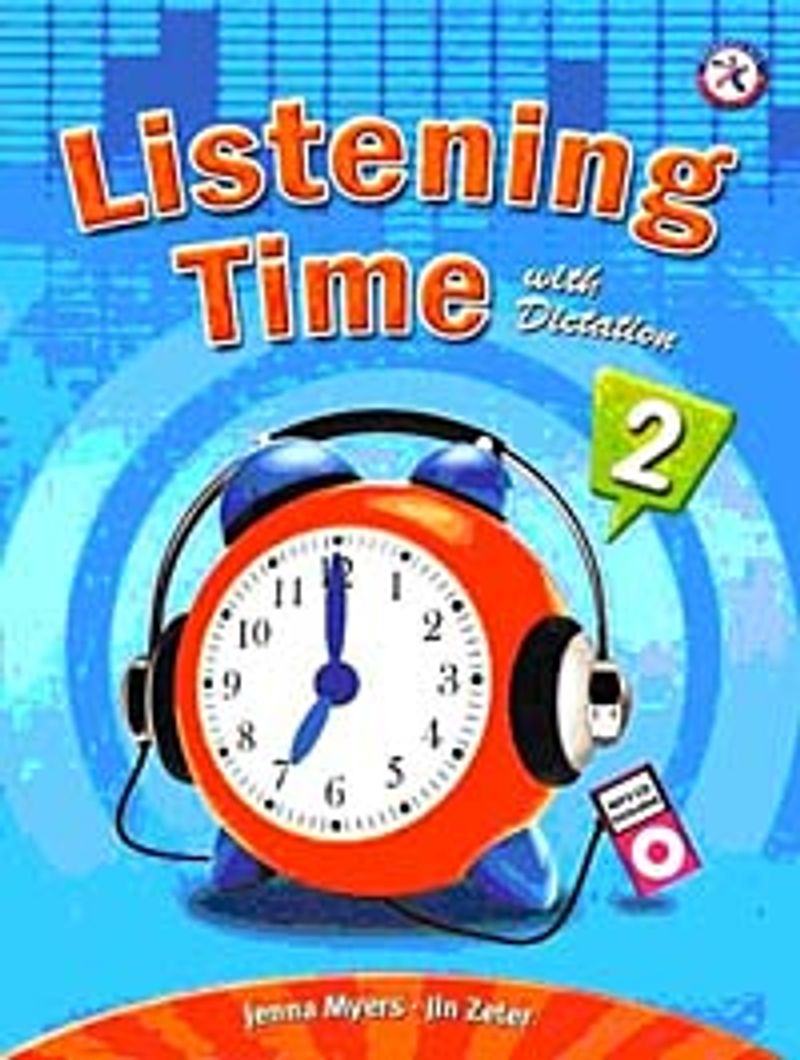 Listening Time 2 with Dictation +MP3 CD kitap kapağı