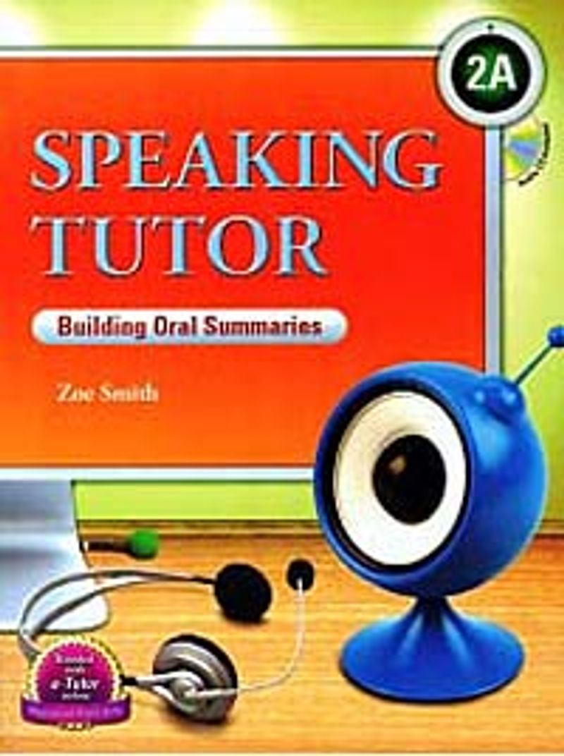 Speaking Tutor 2A +CD (Building Oral Summaries) kitap kapağı