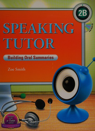 Speaking Tutor 2B +CD (Building Oral Summaries) kitap kapağı